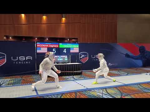 Richmond NAC 1 2021 SWS - L4 - Daga Wozniak v Mariel Zagunis (Center Angle)