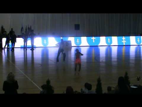EC DiscoDance 2011 Kielce - Stefano Corrias and Jenny Turini - 4th place!