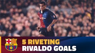Los 5 mejores goles de Rivaldo en Barcelona