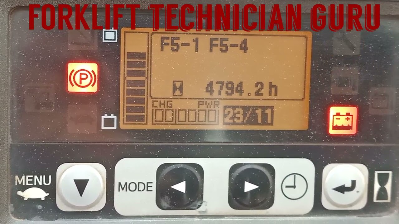 Ошибка на погрузчике Toyota E A5 1 - Как исправить и предотвратить проблему