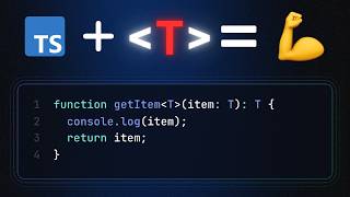 Master TypeScript Generics (in Just 23 Minutes)