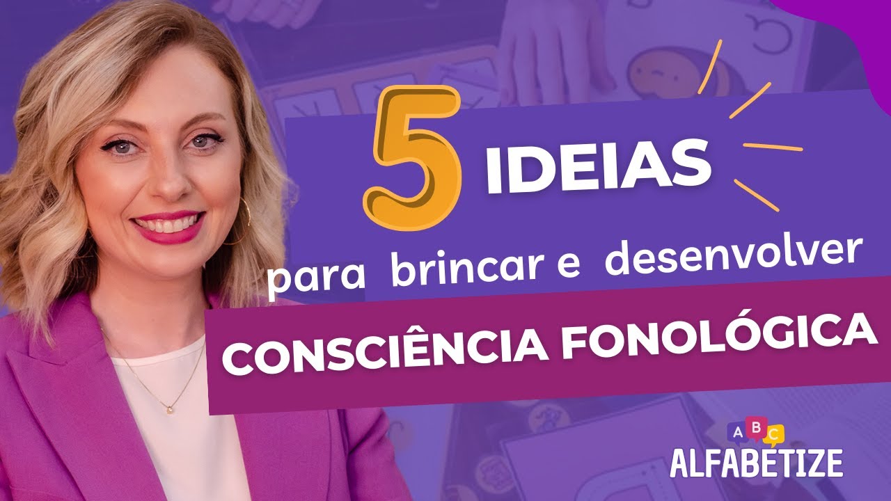 5 brincadeiras para desenvolver a Consciência Fonológica  no pátio.