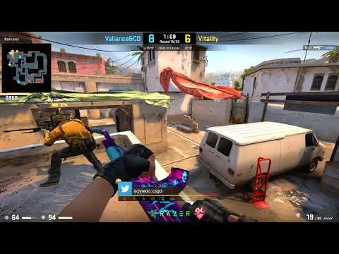 🇫🇷 ZywOo 37-23 Highlights vs Valiance - Mirage / IEM Katowice 2019 - EU Minor