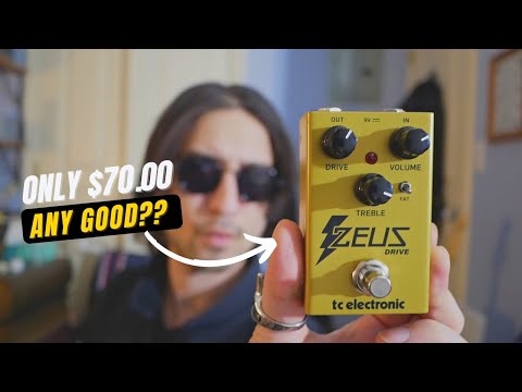 TC Electronic "Zeus Drive" Overdrive Pedal (Cool Little Guy!)