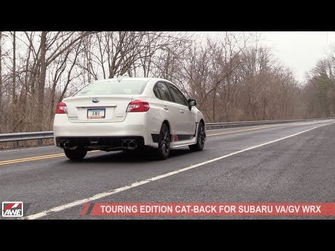 AWE Touring Edition Cat-back Exhaust for Subaru VA WRX