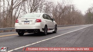 AWE Touring Edition Cat-back Exhaust for Subaru VA WRX