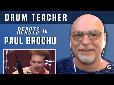 Drum Teacher Reacts to Paul Brochu - Drum Solo