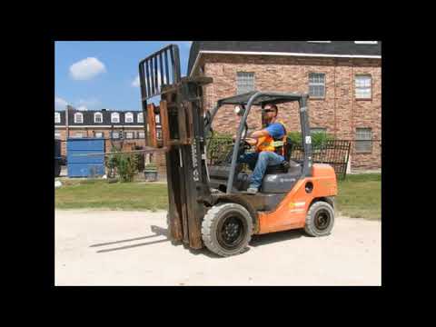 Sold! 2015 Toyota 8FDU30 6,000 lbs Warehouse Industrial Forklift bidadoo.com