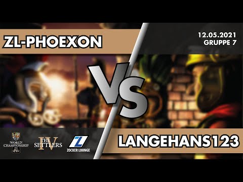 ZL-Phoexon vs. Langehans123 - THE SETTLERS IV WORLD CHAMPIONSHIP 2021