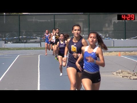 2016 Track - California Relays 1600M Girls Invitational Race