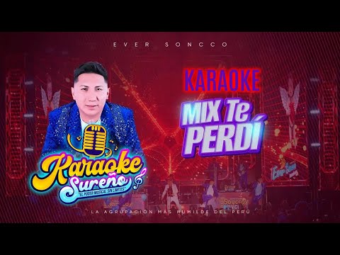 KARAOKE SUREÑO🎤 Agrupación Russkaya - Mix Te Perdí / Sorpresa de Amor / Una Miradita