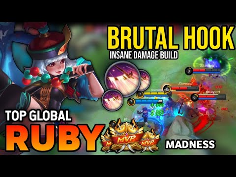 INSANE DAMAGE! RUBY BEST BUILD 2022 | TOP GLOBAL RUBY GAMEPLAY | MOBILE LEGENDS✓