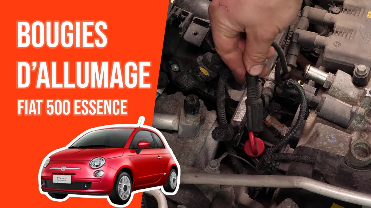 Changer les Bougies d'Allumage FIAT 500 1.2 ⚡