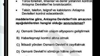 Kpss 2012 Tarih Çıkmış Sorular ( ORTAÖĞRETİM)