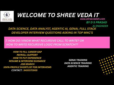 How To Write Recursive Logicpython Pythonprogramming Datascience Genai Recursion Agenticai