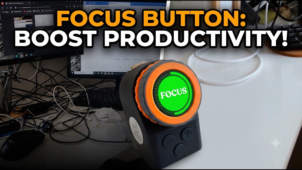 Focus Button, the tactile focus timer