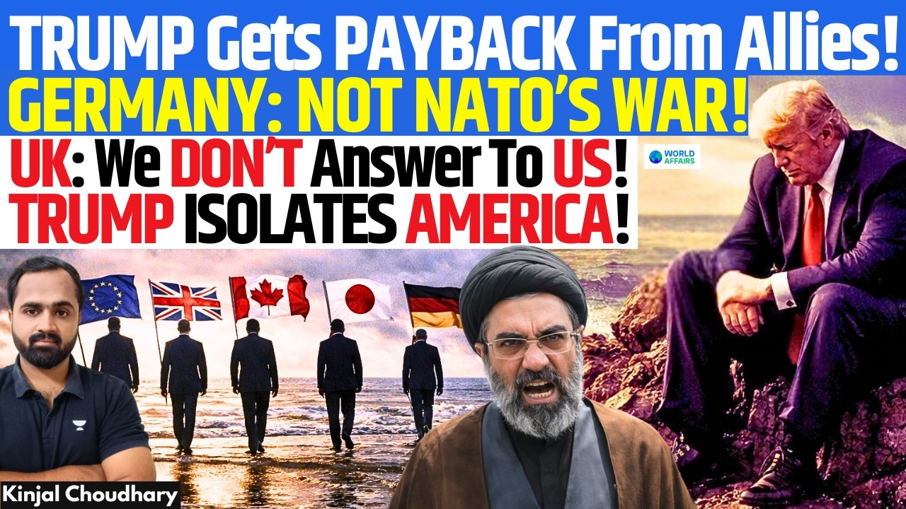 Allies Rebel Against Trump: “Not Our War” Says Germany | UK: We Don’t Answer To US! America Isolated