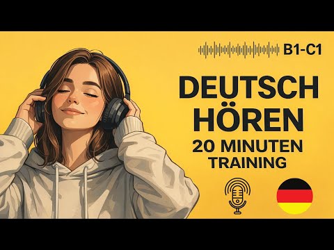 Learn German with a podcast / 4 current topics to improve your German skills / B1-C1