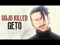 How Geto Died Gojo Kill Geto Biggest JJK Mystery Exposed