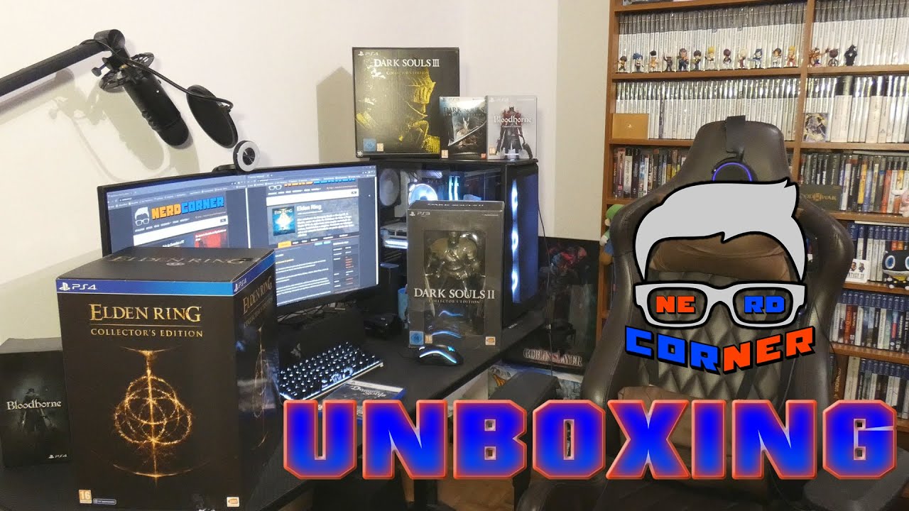 Capa Unboxing: Elden Ring Collector's Edition (PS4)