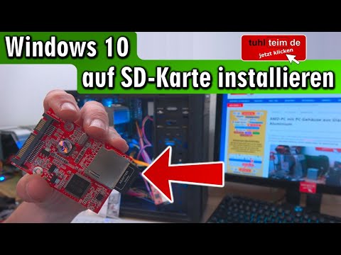 Windows 10 auf SD Karte installieren ⭐ ist halt eben sehr ... Video
