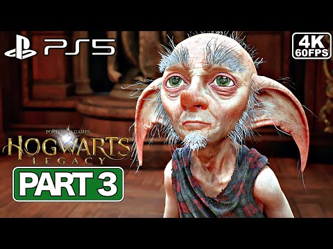 HOGWARTS LEGACY Gameplay Walkthrough Part 3 [PS5 4K 60FPS] - No Commentary