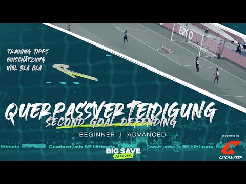 Torwarttraining I Querpassverteidigung I Goalkeeping I Einführung Second Goal Defending