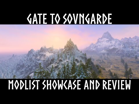 GATE TO SOVNGARDE - Skyrim Modlist - Showcase & Review