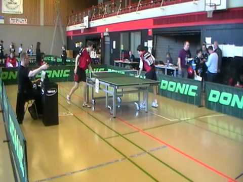 Deutschland Pokal Schüler 2012 - Leon Abich vs Leonard Süß