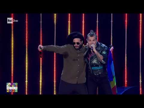 Alborosie & Piero Pelù - Musica libera Live #1maggio