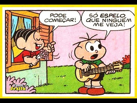 Mônica - A serenata - Quadrinhos Turma da Mônica