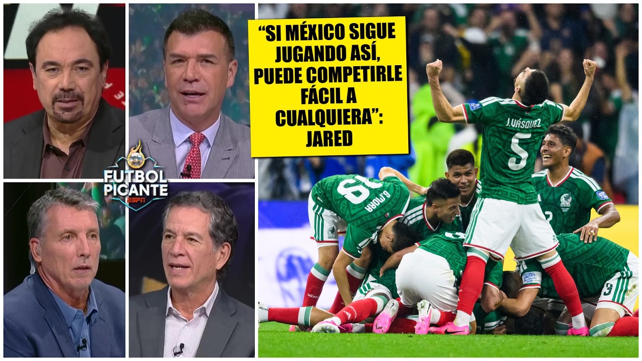 Triunfo de MÉXICO y el QUINTO PARTIDO ilusionan a Hugo Sánchez y Jared Borgetti | Futbol Picante
