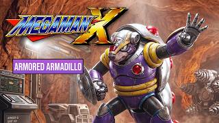 ARMORED ARMADILLO – The HEAVY-ARMORED Maverick of Mega Man X Reimagined!
