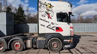 Камион влекач Scania R 440, EURO 6, STANDARD, 6x2, TOP LINE, OPTICRUISE, ZVEDAC&Iacute; NAT&Aacute; | Слика 4 - Autoline