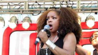 Leela James, Long Time Coming, City Hall Park, NYC 8-28-10