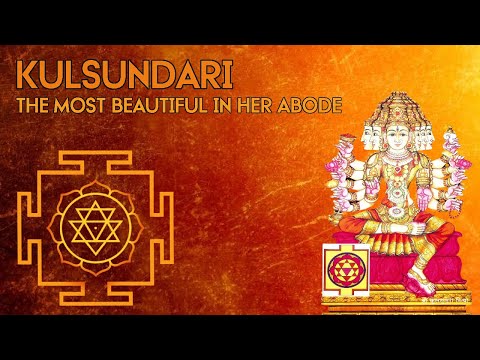 Kulsundari the mother of all mother #srividya #kali #lalita #devi Kulsundari the most beautiful one