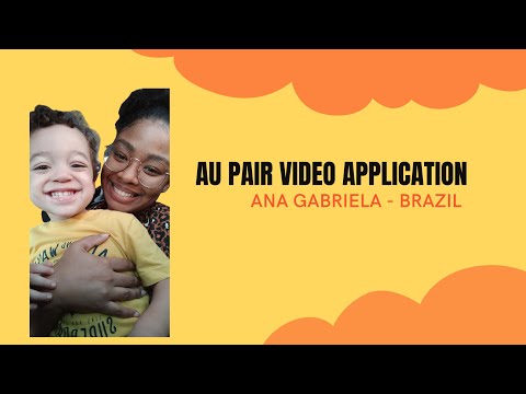 Brazilian Au Pair Ana Gabriela, 24 – EurAupair Video Profile