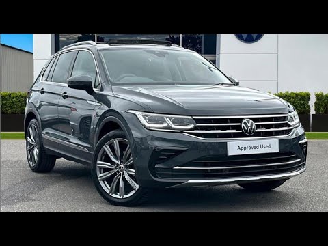 Approved Used Volkswagen Tiguan Elegance 2.0TDI 150 DSG 4M in Dolphin Grey | DA73ROU | Wrexham VW