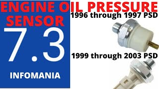 7.3 POWERSTROKE EOPS ENGINE OIL PRESSURE SENSOR,,,,,,,,,,,,