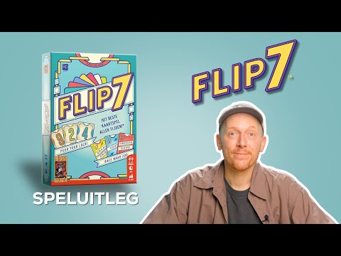 Flip 7 game explanation (by Bord voor je Kop) - 999 Games