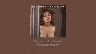 Lavender And Velvet - Alina Baraz (Thaisub)