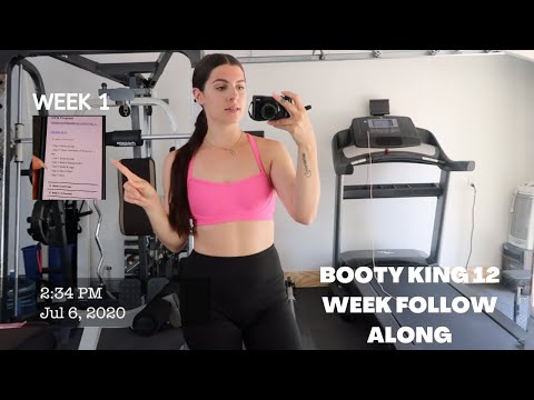 Booty King Gym Program