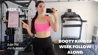 12 WEEK BOOTY KING TRANSFORMATION JOURNEY | STARTING OVER FROM DAY 1