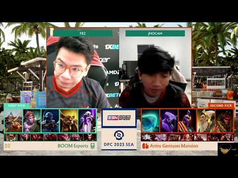 (Dota2) Boom Esports VS Army Geniuses - Game 1 Highlights (DPC SEA 2023 Tour 3: Division I)