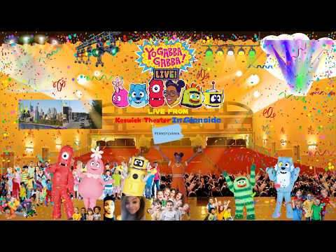 💥YO GABBA GABBA LIVE SHOW!👧🏾🧡💥🧡❤️🩷💛💚🩵  IN GLENSIDE PENNSYLVANIA!🏙🌇