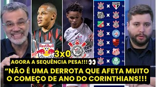 "NÃO TEM MUITO IMPACTO!" Corinthians É GOLEADO pelo Bragantino e TEM SEQUÊNCIA DIFÍCIL PELA FRENTE!!