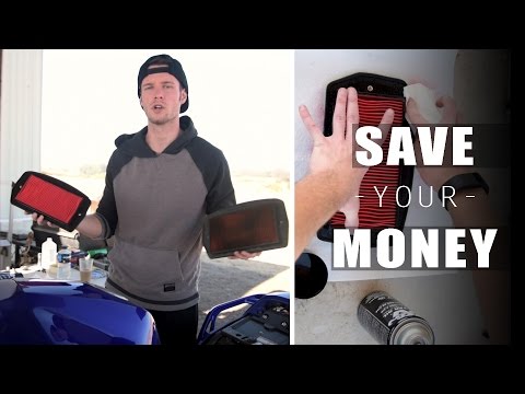 K&N vs OEM stock Air filter for Motorcycles
