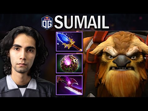 OG.SUMAIL EARTHSHAKER WITH AGHANIMS-SILVEREDGE - DOTA 2 GAMEPLAY