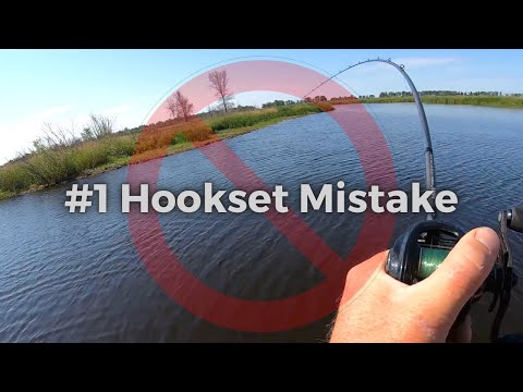 The #1 Hookset Mistake Anglers Make! School Of Hard Knocks