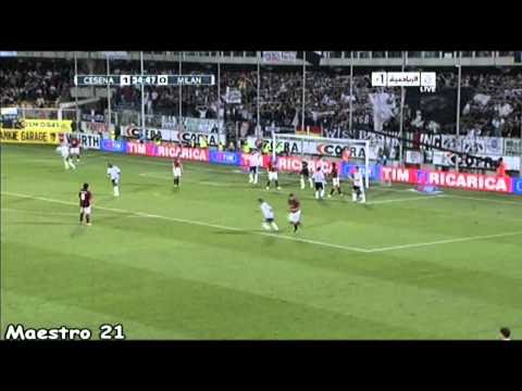 Ronaldinho & Robinho vs. Cesena - 11/09/2010